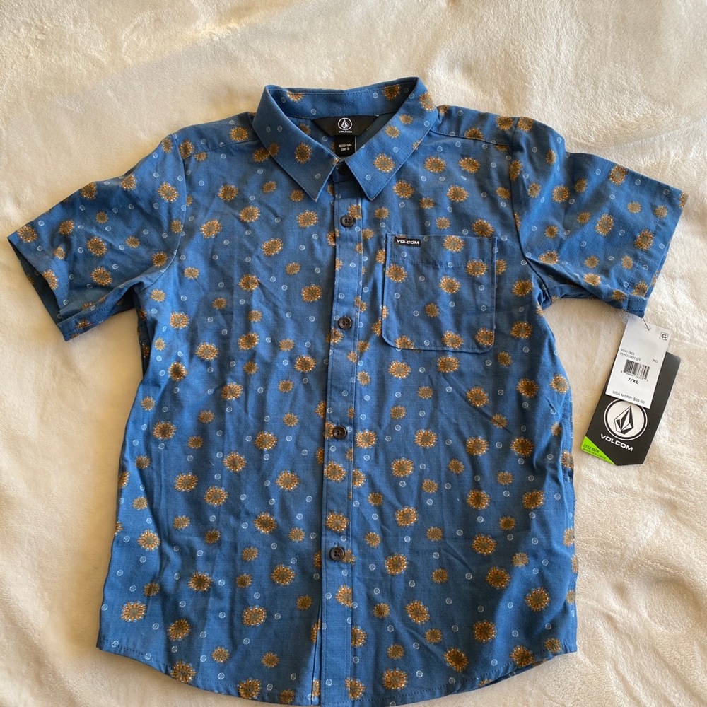 Volcom-boys button down shirt